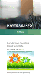Mobile Screenshot of kayteas.info